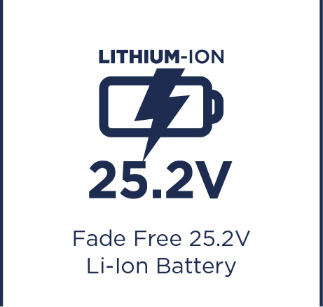 25,2V Li-Ion batterij