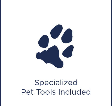 Gespecialiseerde hulpmiddelen voor huisdieren