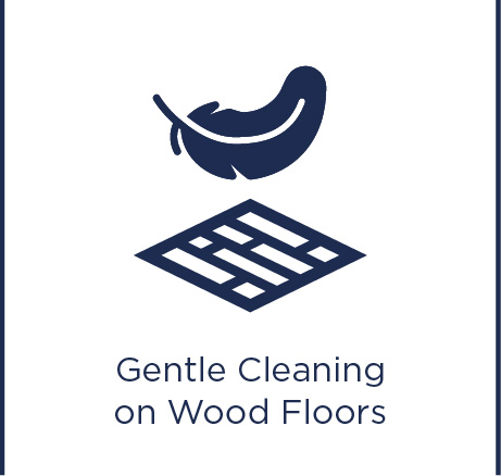 Zachte reiniging van houten vloeren
